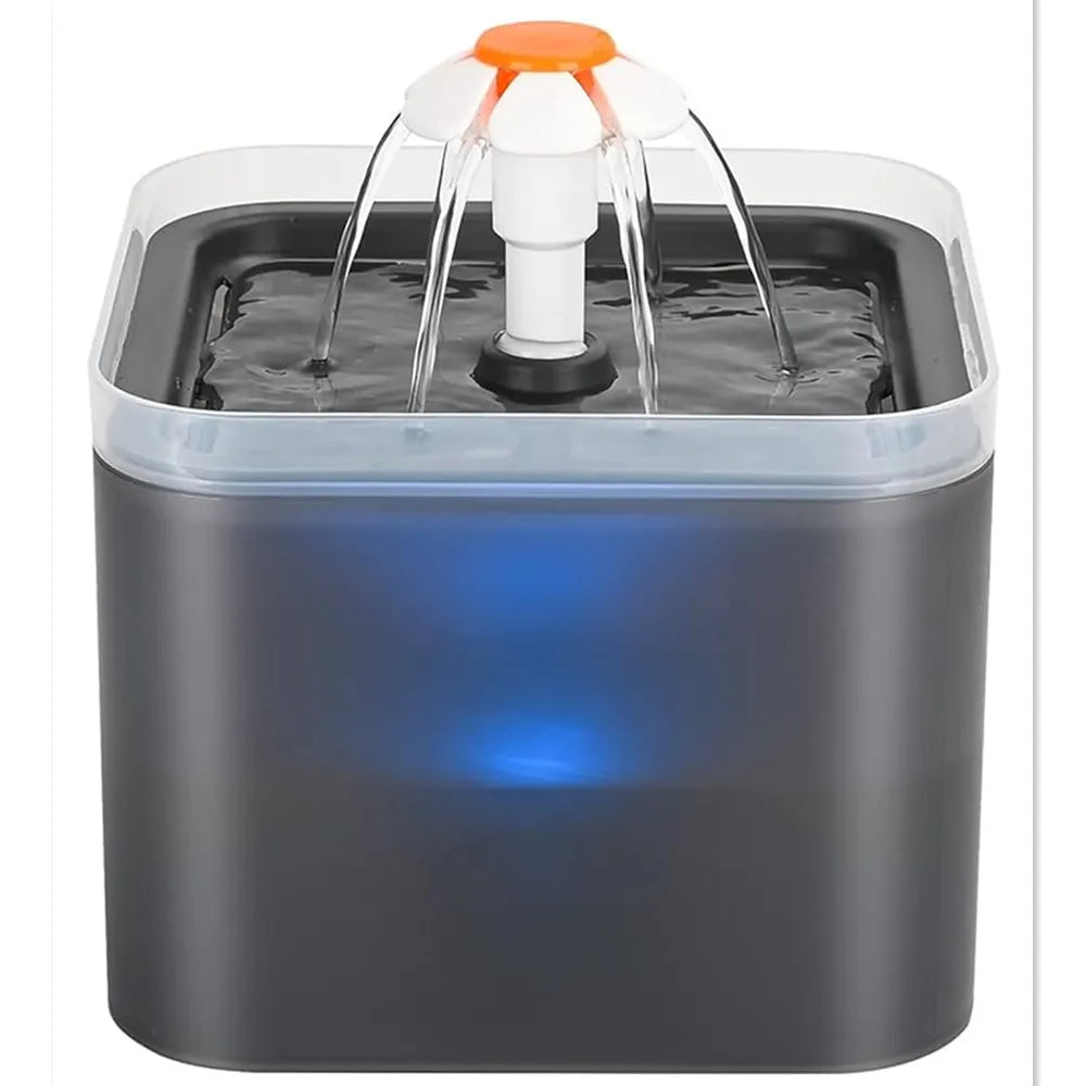 Trinkbrunnen für Katzen & Hunde – 2L, LED & Ultraleise